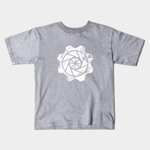 Gears of Resident Portal Kids T-Shirt by Squishtronic